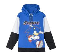 CERDÁ LIFE'S LITTLE MOMENTS Felpa Sonic in Cotone Spazzolato Sweat brossé, Bleu, 8 Ans Garçon