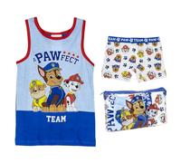CERDÁ LIFE'S LITTLE MOMENTS Garçon Pyjama Court Paw Patrol Set, Blue, White and Red, 4 Ans EU