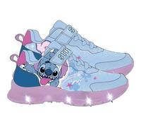 CERDÁ Life's Little Moments Garçon Unisex Kinder Deportiva Suela TPR Luces Para Niños Y Niñas Calzado Infantil Oficial, Cómodo, Resistente Basket, Point (Stitch), 29 EU