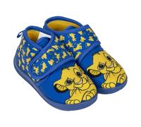 CERDÁ LIFE'S LITTLE MOMENTS Garçon Unisex Kinder Zapatillas de CASA Media Bota Lion King Chaussons, Bleu, 25 EU