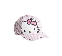 Hello Kitty - Casquette pour enfant - Petits cadeaux pour fille - Chapeau de soleil - Chapeau de plage - 53 cm - Réglable grâce à une fermeture Velcro, Rose, taille unique