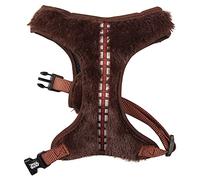 CERDÁ LIFE'S LITTLE MOMENTS - Harnais Chien Petite Taille ou Chat en H et Tissu en Nylon sans Irritation - Licence Officielle Chewbacca Star Wars®
