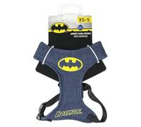 Cerdá Life'S Little Moments - Harnais Chiot Reglable, Chaton et Chien ou Chat de Petite Taille en H et Tissu en Nylon sans Irritation - Licence Officielle de Batman DC Comics®