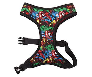 CERDÁ LIFE'S LITTLE MOMENTS - Harnais Chiot Reglable, Chaton et Chien ou Chat de Petite Taille en H et Tissu en Nylon sans Irritation - Marvel Studios® Licence Officielle