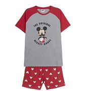 CERDÁ LIFE'S LITTLE MOMENTS Homme Pyjama pour Homme Mickey Mouse - Licence Officielle Disney Ensemble de pijama, Rouge, S EU