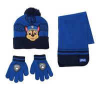 CERDÁ LIFE'S LITTLE MOMENTS Infantil Gorro, Guantes Y Bufanda Paw Patrol Invierno-Conjunto Térmico Niños Y Niñas, Ideal Frío 3 pièces écharpe, taille unique (pack de 3) Unisexe-enfants et adolescents