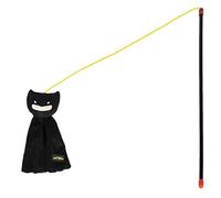 Cerdá Life's Little Moments - Jouet à Plumes pour Chats - Sûr, Resistant et Non Toxique avec Peluche de Batman - Licence Officielle de Disney | Dimensions 7 x 46 x 3 cm