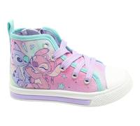 CERDÁ LIFE'S LITTLE MOMENTS Loneta Altas Zapatillas Luces Stitch 2-8 Años Antideslizante Basket, Multicolore, 30 EU