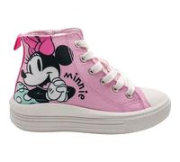 CERDÁ LIFE'S LITTLE MOMENTS Loneta Altas - Zapatillas Minnie 8-14 Años Antideslizante Basket, Rose, 32 EU