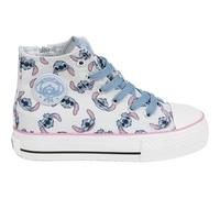 CERDÁ LIFE'S LITTLE MOMENTS Loneta Altas - Zapatillas Stitch 8-14 Años Diseño Moderno Y Cómodo Basket, Bleu Clair, 24 EU