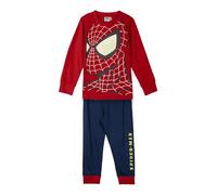 CERDÁ LIFE'S LITTLE MOMENTS Long Single Jersey Design Exclusif, Confortable et Doux Pyjama Spiderman Jeu Unisexe Enfants, rouge, 6 ans
