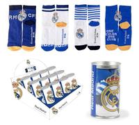 CERDÁ LIFE'S LITTLE MOMENTS Lot de 4 paires de chaussettes Real Madrid pour enfants, multicolore, 27-30