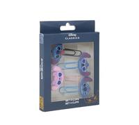 CERDÁ LIFE'S LITTLE MOMENTS - Lot de 4 Trombones de Stitch | Un Cadeau de Papeterie Original pour les Fans Licence Officielle - Disney, 2700000338