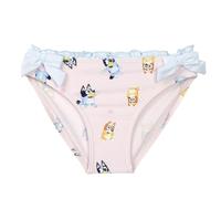 CERDÁ LIFE'S LITTLE MOMENTS Maillot de Bain Bluey Kids - Rose et Blanc - Taille 4 Ans - Maillot de Bain Fille en 85% Polyester et 15% Elasthanne de 210 g/m² - Produit Original Fabriqué en Espagne