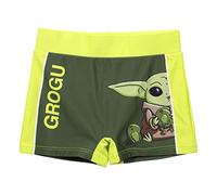 CERDÁ LIFE'S LITTLE MOMENTS Maillot de Bain Boxer Spiderman pour Enfant Déguisement de Boxeur mandalorien pour garçon, Vert, 8 Ans Unisex Baby