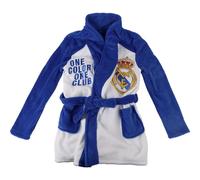 CERDÁ LIFE'S LITTLE MOMENTS Maillot de bain en polaire pour enfant Motif floral du Real Madrid, blanc, 6 ans