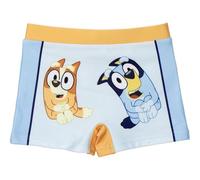 CERDÁ LIFE'S LITTLE MOMENTS Maillot de Bain Enfant Bluey - Bleu et Jaune - Taille 5 Ans - Maillot de Bain Enfant en 85% Polyester et 15% Elasthanne 210 GSM - Produit Original Fabriqué en Espagne