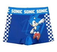 CERDÁ LIFE'S LITTLE MOMENTS Maillot de Bain Sonic Kids - Couleur Bleu - Taille 8 Ans - Maillot de Bain Enfant en 85% Polyester et 15% Elasthanne de 210 g/m² - Produit Original Fabriqué en Espagne