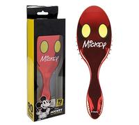 CERDÁ LIFE'S LITTLE MOMENTS - Mickey Mouse Brosse à Cheveux Démêlante - Idée Cadeau Femme Fille - Accessoire Officiel - Rouge