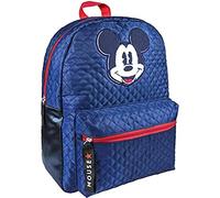 CERDÁ LIFE'S LITTLE MOMENTS - Mickey Mouse, Sac à Dos Mickey - Sac a Dos Métallisé - Dimensiones 30 x 40 x 13 cm Bleu