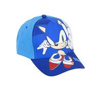CERDÁ LIFE'S LITTLE MOMENTS Mixte Bébé Casquette Avec Visière Incurvée Sonic Chapeau Sonique À Bord, Bleu Et Rouge, Taille Unique EU