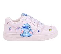 Semelle Sportive en PVC Stitch pour Enfants sous Licence Officielle, Design Ergonomique, Confortable et résistante. pour Usage Quotidien, école et activités de Plein air, Point (Stitch), 33 EU