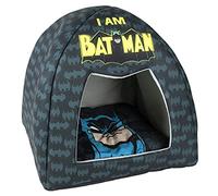 CERDÁ LIFE'S LITTLE MOMENTS - Niches à Chien de Petite Taille et Chats - Dimensions 49 x 40 x 45 cm avec Un Design Original - Licence Officielle de Batman DC Comics®