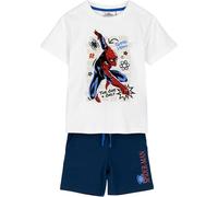 CERDÁ LIFE'S LITTLE MOMENTS Niños Y Niñas Cómodo Y Divertido - Pijama Spiderman Ideal Para Descanso Y Juego Ensemble, Blanc, 4 Ans (Lot de 2) Mixte Enfant