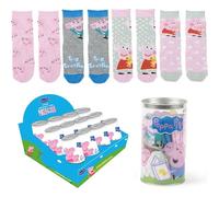CERDÁ LIFE'S LITTLE MOMENTS Pack 4 Piezas Peppa Pig Diseño Seguro | Calcetines Cómodos Para Niños Lot de 4 Chaussettes, 27-30 Mixte Enfant