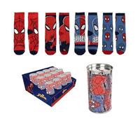 CERDÁ LIFE'S LITTLE MOMENTS Pack Calcetines 4 Piezas Spiderman Chaussettes, Multicolore, 23/26 EU Mixte Enfant