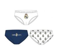CERDÁ LIFE'S LITTLE MOMENTS Pack Calzoncillos Single Jersey 3 Piezas Real Madrid Para Niños - Ropa Interior Oficial Infantil, Diseño Exclusivo Caleçon Boxeur, Multicolore, 2-3 Ans (Lot de 3) Garçon