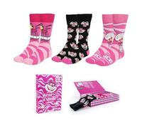 CERDÁ LIFE'S LITTLE MOMENTS - PACK DE CHAUSSETTES 3 PIÈCES DISNEY ALICIA, multicolore, Taille Unique