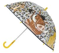 CERDÁ LIFE'S LITTLE MOMENTS Parapluie à bulles Le Roi Lion - Ouverture manuelle - Couleur jaune - Fabriqué en 100% POE avec armature en fibre de verre - Produit original conçu en Espagne