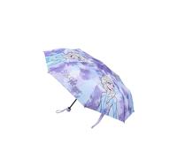 CERDÁ LIFE'S LITTLE MOMENTS Parapluie Pliable Fille de Princesse Elsa-Ouverture Manuelle avec Mécanisme Anti-Vent-Licence Officielle Disney, Pourpre, Taille Unique