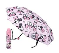 CERDÁ LIFE'S LITTLE MOMENTS - Parapluie PliableFille de Minnie Mouse - Ouverture Manuelle avec Mécanisme Anti-Vent et Protection aux Baleines pour Plus de Sécurité - Licence Officielle Disney