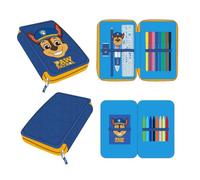 CERDÁ Trousse à crayons Life's Little Moments Paw Patrol enfants – 2 compartiments zippés, papeterie