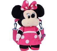 CERDÁ LIFE'S LITTLE MOMENTS Peluche originale, douce et rembourrée Design 3D Sac Accessoires, Adolescents et Fans Disney, Unisexe Enfants, Bleu, M, Minnie, 14x28x11