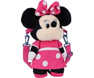 CERDÁ Life's Little Moments Peluche Originale, Douce et rembourrée Design 3D Sac Accessoires, Adolescents et Fans Disney, Unisexe Enfants, Bleu, M, Minnie, 14x28x11