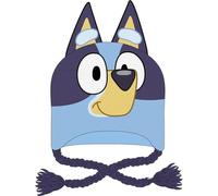 CERDÁ Life's Little Moments Peruano Bluey Niños Y Niñas Invierno Con Orejeras, Suave Y Calentito-Gorro Protección Frío Y Viento Béret, Taille Unique Mixte Enfant
