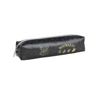 CERDÁ LIFE'S LITTLE MOMENTS - Petite trousse de Poudlard unisexe à 1 compartiment [Harry Potter] - Trousse idéale en similicuir avec fermeture éclair - Design fin et léger