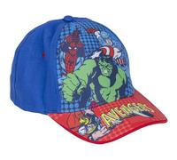 CERDÁ LIFE'S LITTLE MOMENTS Casquette pour Enfant avec visière Avengers de Couleur Bleue, Taille Unique Garçon