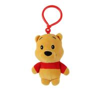 CERDÁ LIFE'S LITTLE MOMENTS - Porte-clés en peluche Winnie l'ourson avec crochet en plastique - Accessoire pour enfants pour sacs à dos, sacs et trousses - Doux, léger - Licence officielle Disney