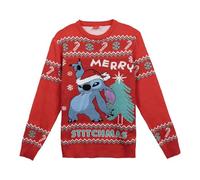 CERDÁ LIFE'S LITTLE MOMENTS | Pull de Noël tricoté Stitch Pull de Noël - Disney Christmas Sweater Stitch Design Festif
