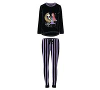 CERDÁ LIFE'S LITTLE MOMENTS Pyjama d'hiver Cauchemar Avant Noël Ensemble de pailles, Violet et Noir, M Mixte
