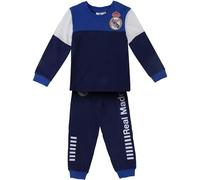 CERDÁ LIFE'S LITTLE MOMENTS Pyjama Long en Jersey pour Enfants Real Madrid - Ensemble Officiel de Nuit Infantile Pyjamaset (Pack de 2), bleu, 3 ans