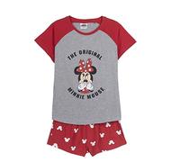 CERDÁ LIFE'S LITTLE MOMENTS Pyjama pour Femme de Minnie Mouse-Licence Officielle Disney Ensemble de Pijama, Rouge