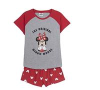 CERDÁ LIFE'S LITTLE MOMENTS Pyjama pour Femme de Minnie Mouse-Licence Officielle Disney Ensemble de Pijama, Rouge, XS