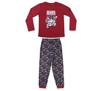 CERDÁ LIFE'S LITTLE MOMENTS Garçon de Los Vengadores-Pyjama d'hiver 100% Coton-Licence Officielle Marvel Ensemble de Pijama, Beige, 14 Ans Fille
