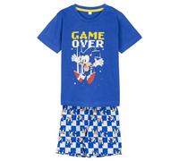 CERDÁ LIFE'S LITTLE MOMENTS Pyjama Sonic - Bleu - Taille 5 Ans - Pyjama garçon - 100% Coton 145gsm - Imprimé Sonic - Produit Original Fabriqué en Espagne