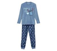 CERDÁ LIFE'S LITTLE MOMENTS – Pyjama long Stitch en polyester Bleu Taille M – Produit original